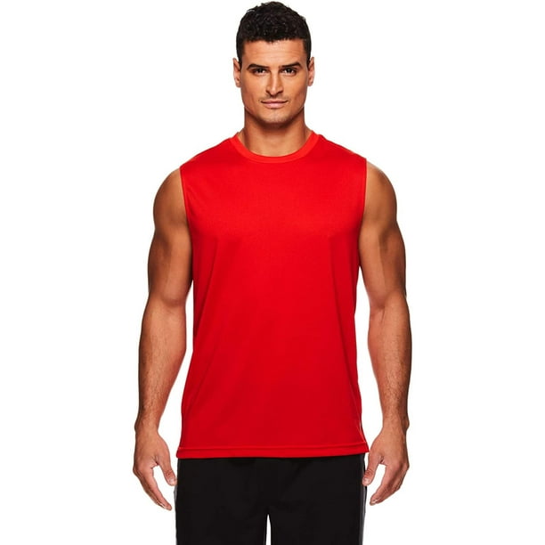Sleeveless Activewear Top HEAD Mens Hypertek Mesh Gym Training & Workout Muscle Tank 